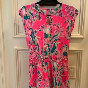 Lilly Pulitzer Girls’ XL 12-14 Romper; NWOT